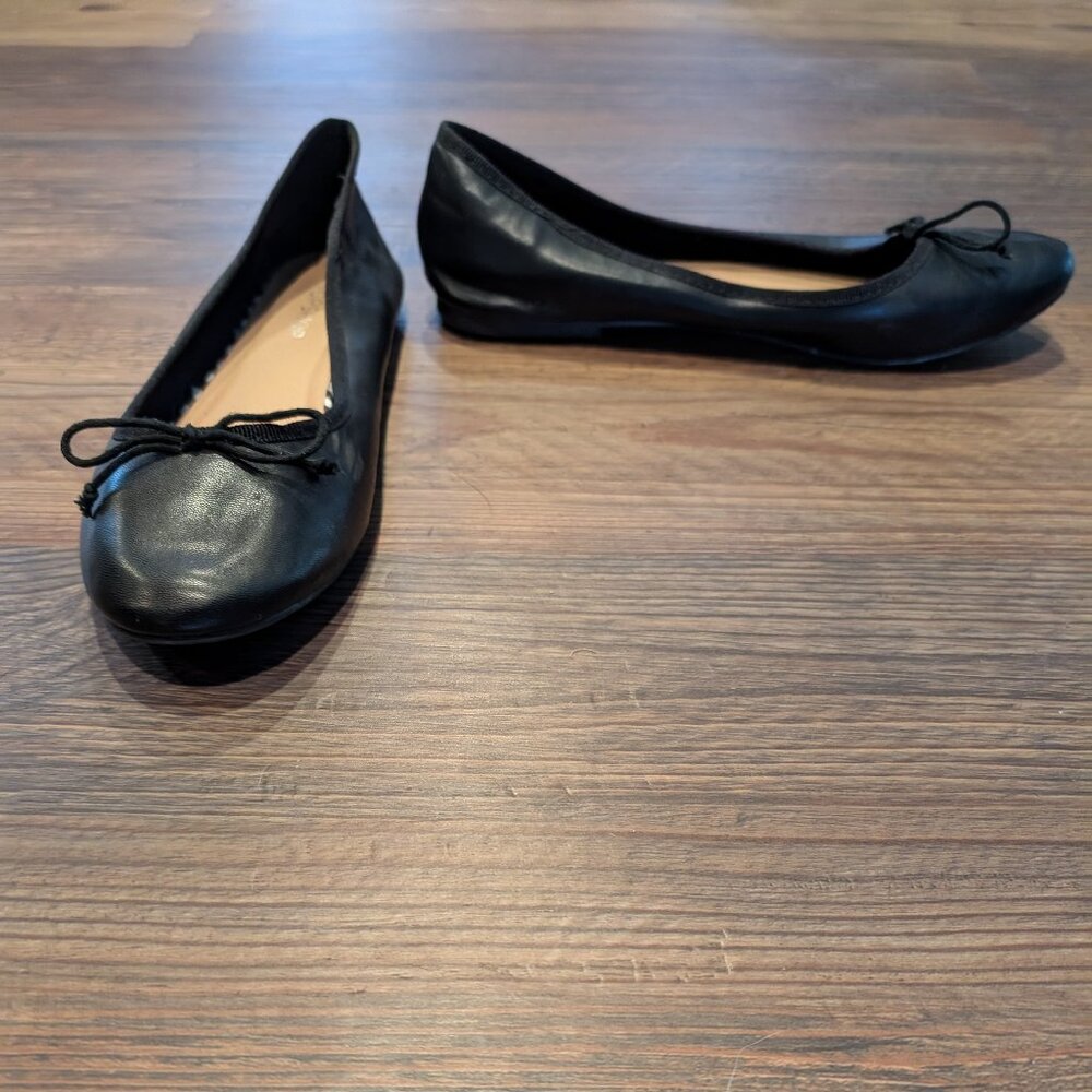 Topshop Black Ballet Flats
